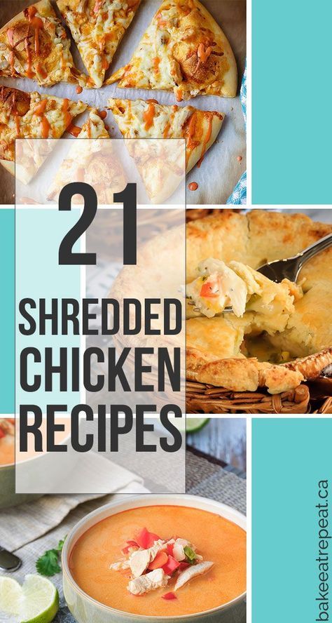 21 Shredded Chicken Recipes To Use Up Leftover Cooked - Leftover chicken recipes for dinner #leftover #chicken #recipes #for #dinner 21 Shredded Chicken Recipes To Use Up Leftover Cooked