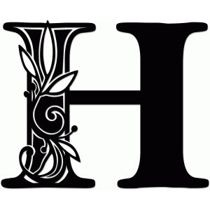 Download Silhouette Design Store | Vine monogram, Silhouette design ...