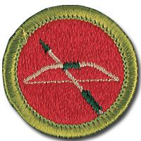 Archery Merit Badge | Boy scouts merit badges, Merit badge, Badge