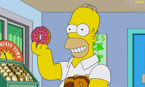 IMG y Frases de los Simpson - #trivi-amigos | Simpsons donut, Homer simpson, Homer simpson donuts