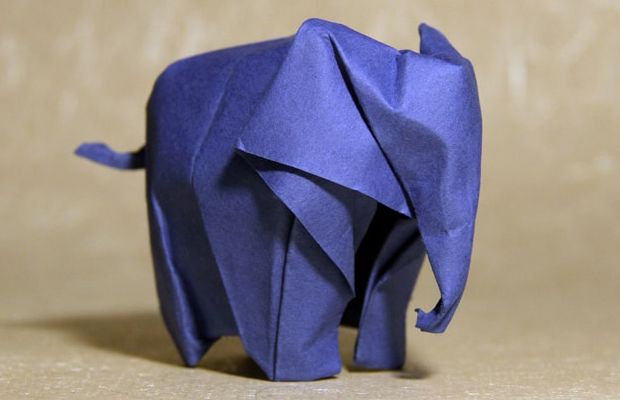 #ElephantOrigamiChallenge Origami Ball, Diy Origami, Origami Modular, Origami Yoda, Origami Mouse, Origami Elephant, Origami And Kirigami, Origami Folding, Paper Crafts Origami