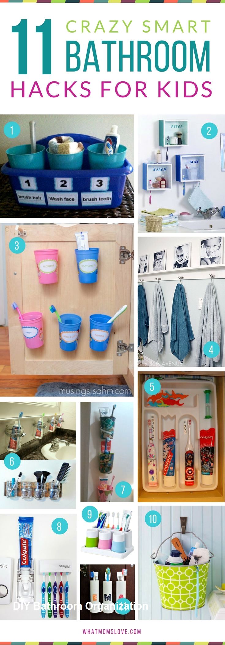 Diy Bathroom Organization Ideas Bathroomorganization Kids Diy Bathroom Organization Ideas