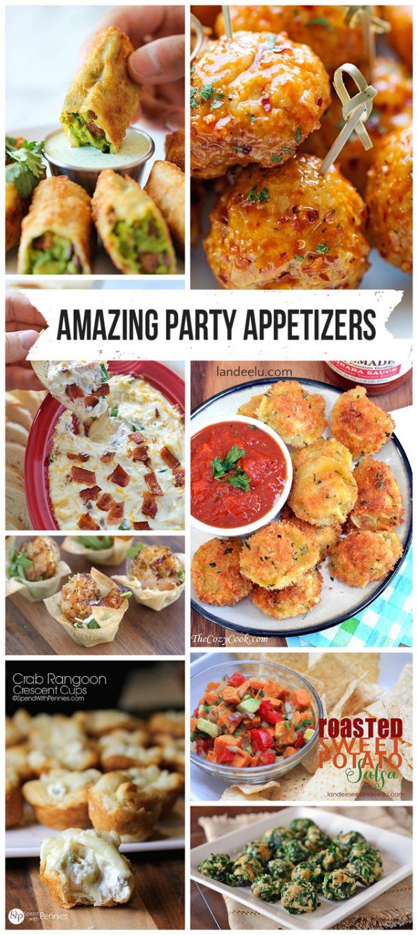 Most Amazing Party Etizer Recipes In The Entire World Amazing Party Etizers Perfect For Christmas And New Year S Eve Parties