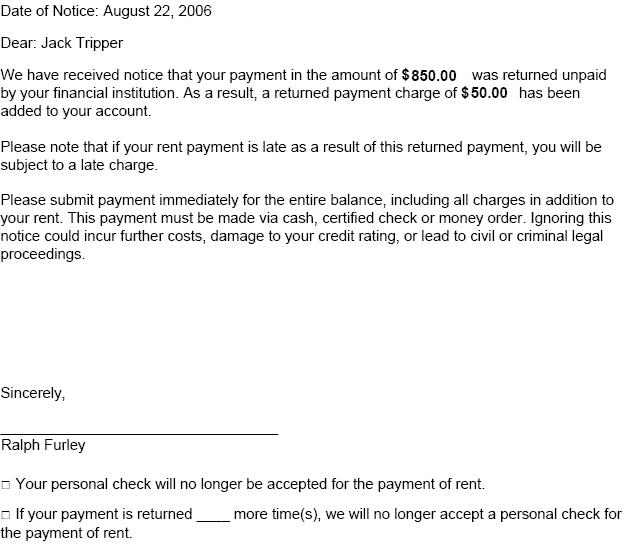 landlord tenant notices rental property notices ez landlord