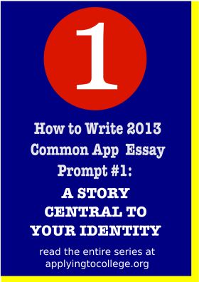 Common app essays 2013