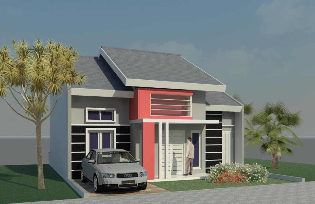 Rumah Tipe 110 220 Ukuran Tanah Arsitektur Rumah Desain Rumah Modern Rumah Minimalis