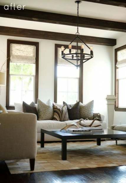 Painting ideas for living room with wood trim dark 31 ...