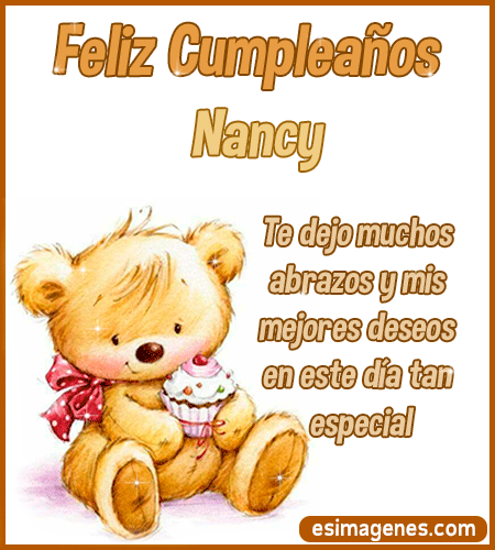 Feliz cumpleaños Nancy - Tarjetas de Cumpleaños con Nombres | Feliz cumpleaños carlitos, Feliz cumpleaños pastora, Feliz cumpleaños erika