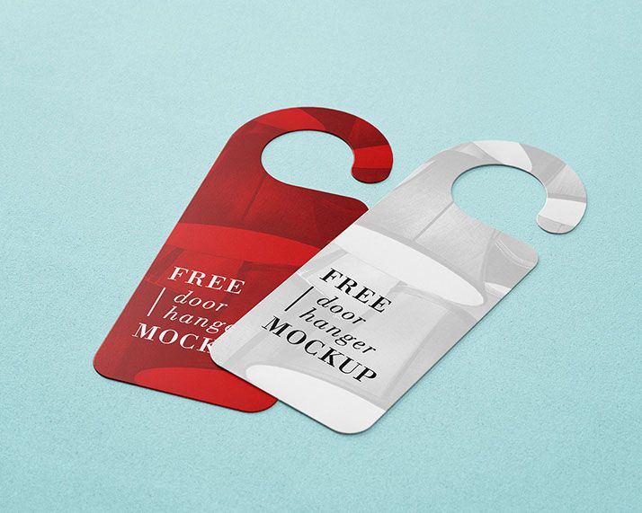 Free Door Hanger Mockups | Mockuptree | Business cards mockup psd, Business card mock up, Free ...
