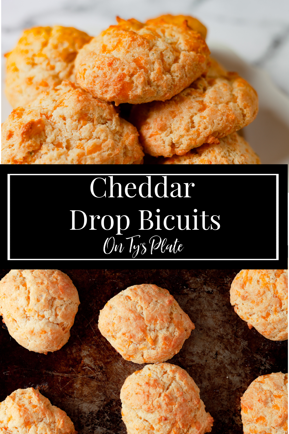 Cheddar Drop Biscuits cheesy Garlicky Buttery One Bowl Biscuits vegan-cheddar-drop-biscuits-veganosity