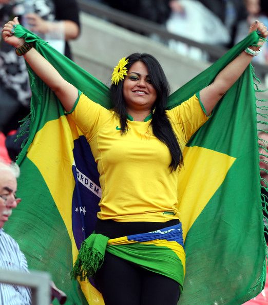 Can Beautiful soccer fan brazil theme Beautiful soccer fan brazil can