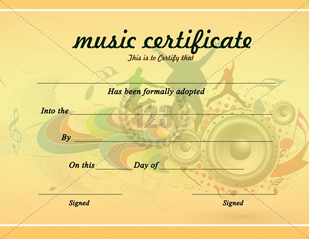 Beautiful Music Certificate Templates for Free Download #Certificate - best of blank certificate design Beautiful Music Certificate Templates for Free Download #Certificate - best of blank certificate design