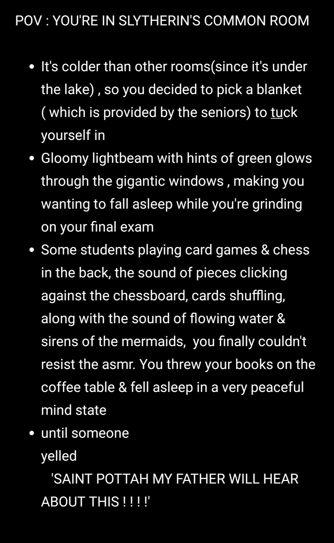 Slytherin Common Room Scenario slytherin-common-room-scenario