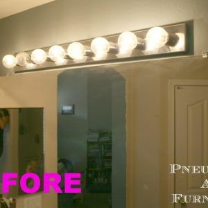 Changing Bathroom Vanity Light Fixture Http Wlol Us Pinterest How To Replace A Bathroom Light Fixture