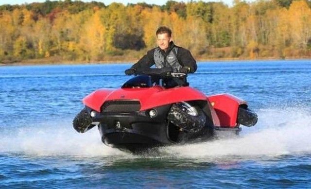 Quadski amphibious ATV [video] | WordlessTech | Amphibious vehicle