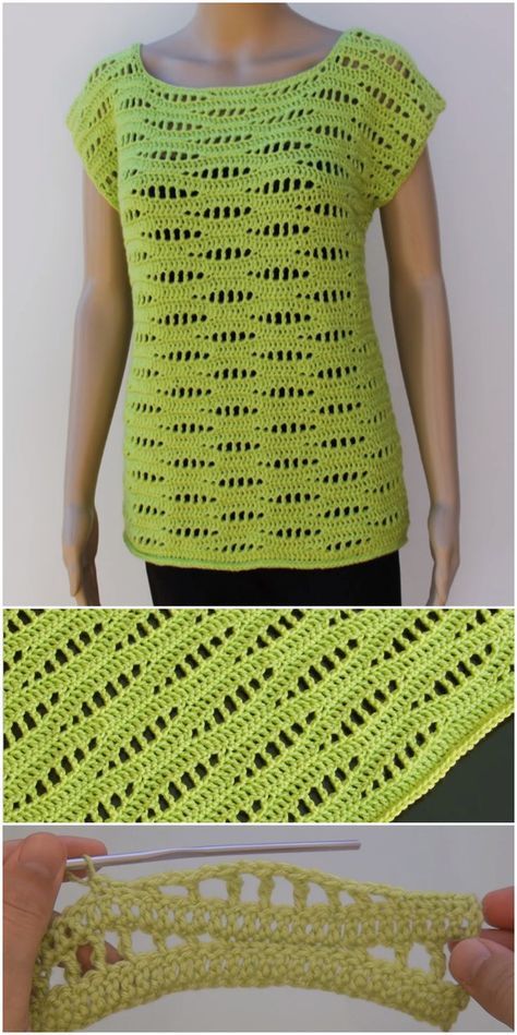 This Pin Was Discovered By Ang Crochet Ladies Tops Crochet Crochet Shirt This Pin Was Discovered By Ang Crochet Ladies Tops Crochet Crochet Shirt