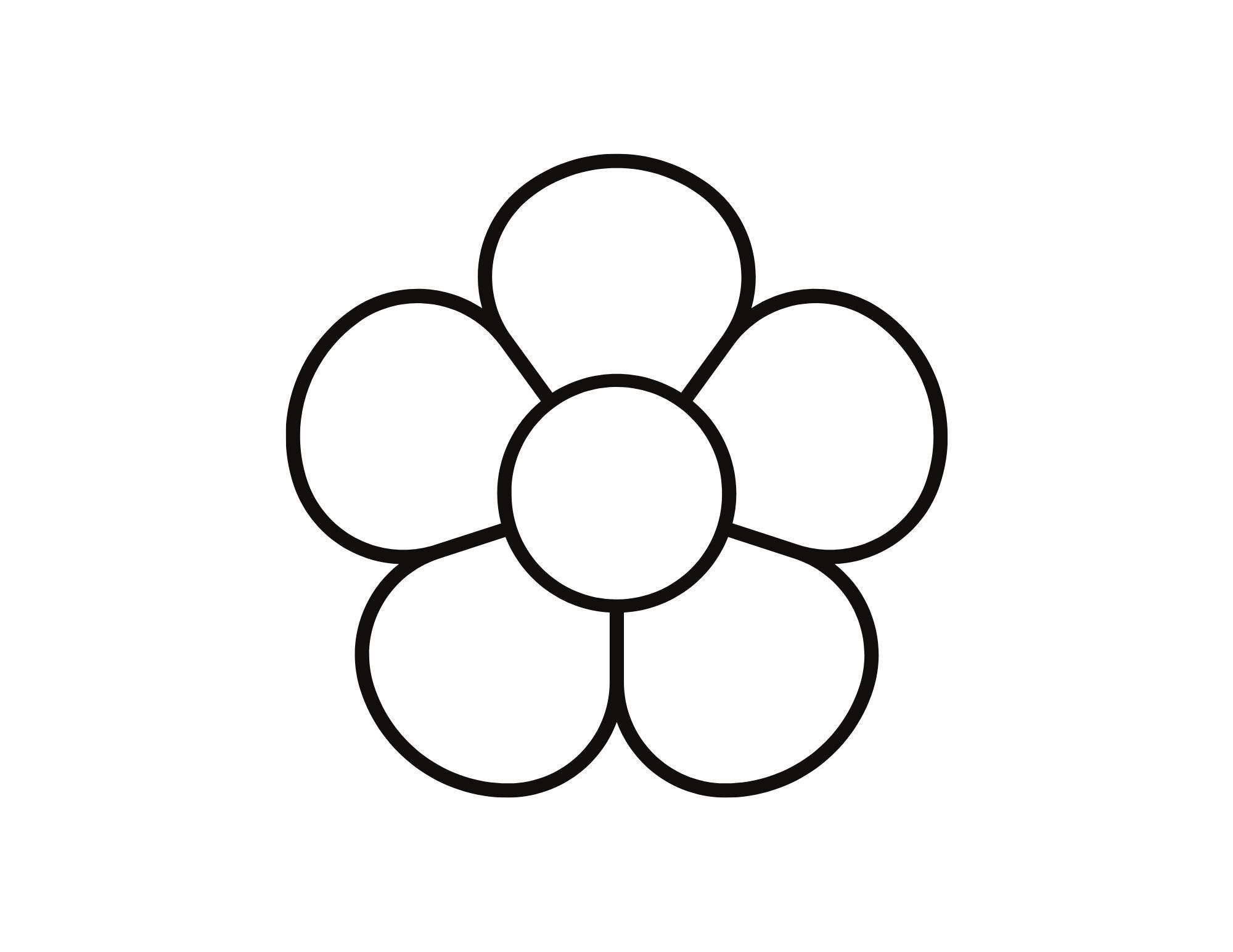Basic Flower Comes In 8 Sizes Etsy Canada Simple Flower Drawing Basic Flower Comes In 8 Sizes Etsy Canada Simple Flower Drawing