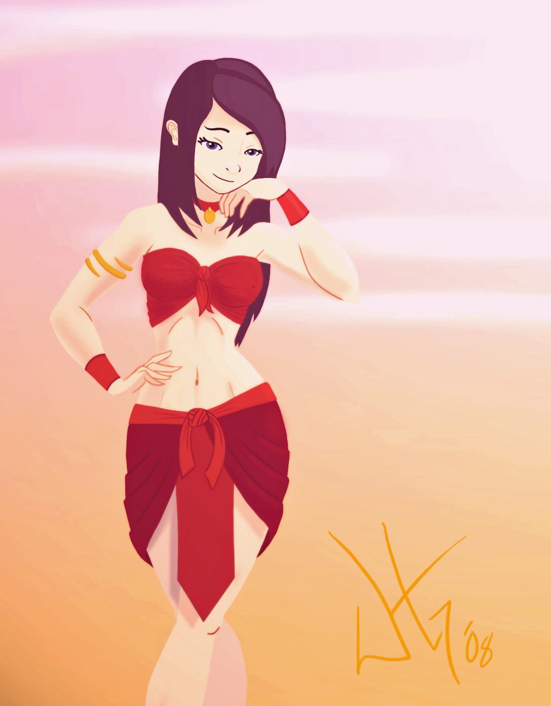 Ty Lee Pinup By Deaconbrody On Deviantart Avatar Characters Avatar Aang The Last Airbender