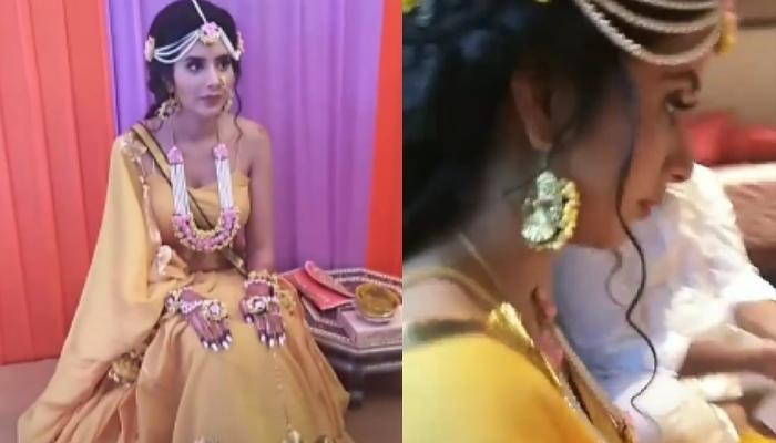 Charu Asopa's First Pictures From Her Haldi Ceremony Out, Aces Her