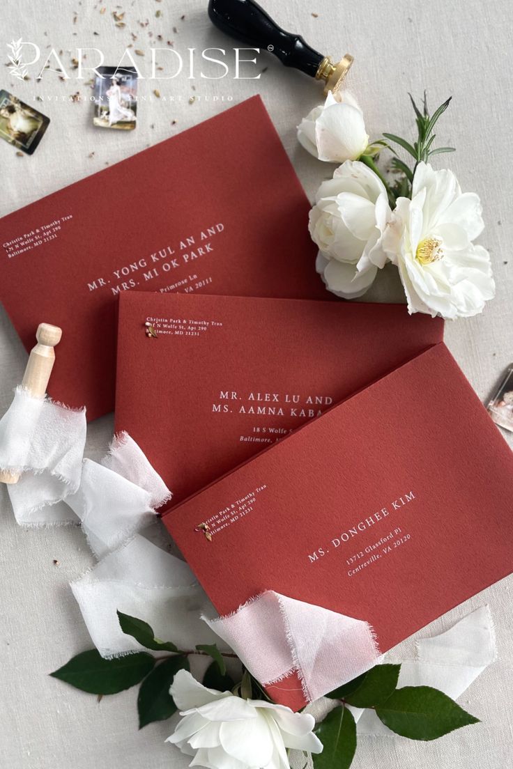 #weddingstationery #weddinginvite #weddinginvites #weddinginvitations #handmadepaper #decklededgepaper #weddingplanner #silkribbons #cottonpaperinvitations #bridalshower #weddinginvitation #saveourdate #handmadepaper #weddingplanner #archinvitations #envelopes #vellum #savethedate #weddingphotographer #weddingflowers #invites #stationery #waxseals #menus #daystationery #menu #baptism #thankyoucards #modernweddings #customillustration Wedding Stationary, Wedding Invitations, Invites, Deckled Edge Paper, Custom Envelopes, Invitation Paper, Addressing Envelopes, White Ink, Handmade Paper