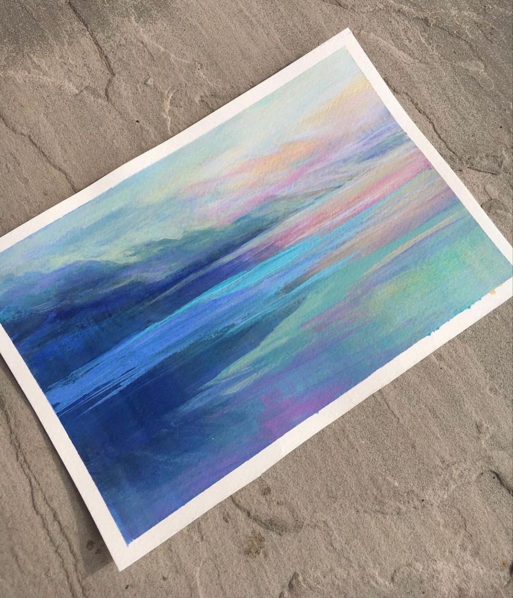 Acrylic on paper | Grace Croughan Art