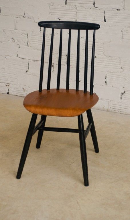 Chaise vintage, fanett, Ilmari Tapiovaara, années 50, modèle Chaise vintage, fanett, Ilmari Tapiovaara, années 50, modèle