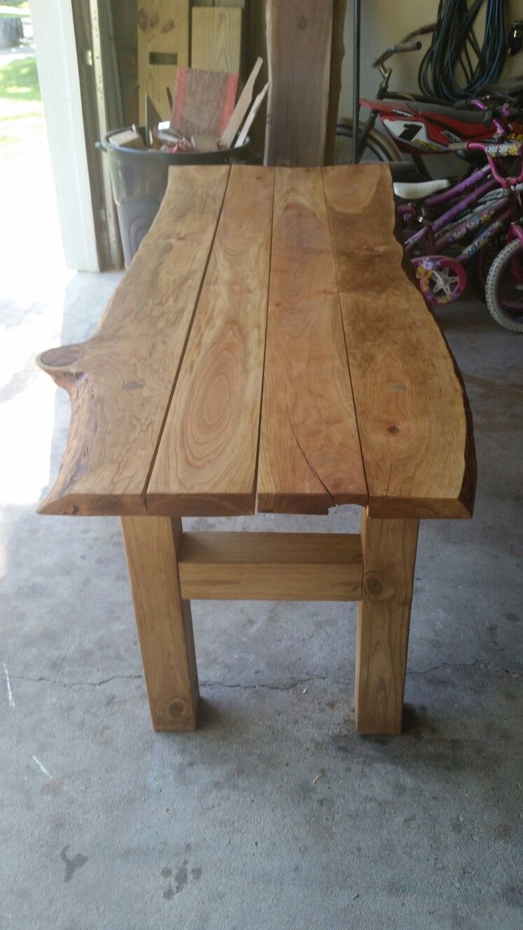 Rough Cut Cherry Wood Natural Edge Table Projects In 2018 Rough Cut Cherry Wood Natural Edge Table Projects