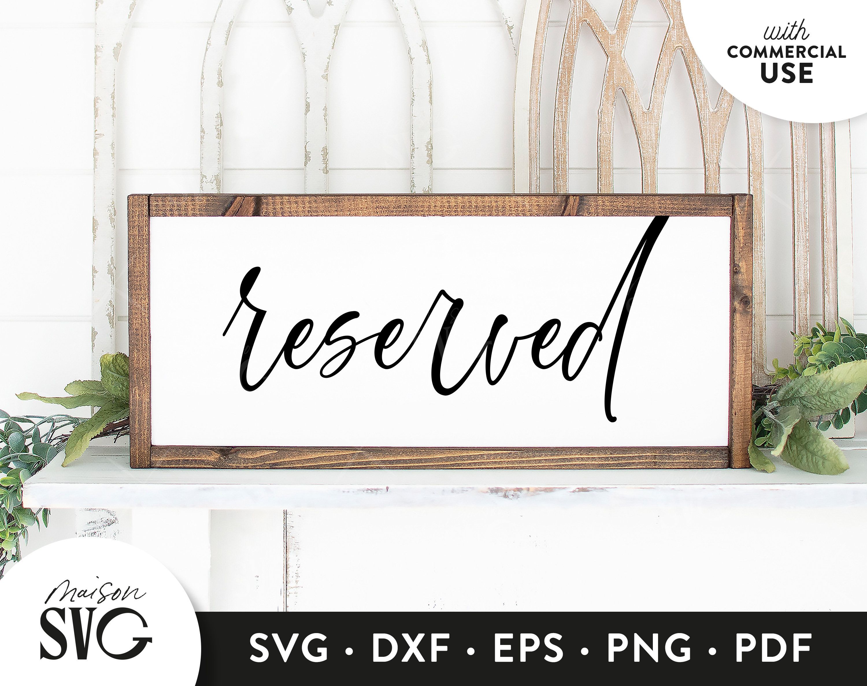 Download Reserved Sign Svg Wedding Sign Svg Reserved Svg Wedding Svg Etsy Svg Reserved Signs Wedding Signs