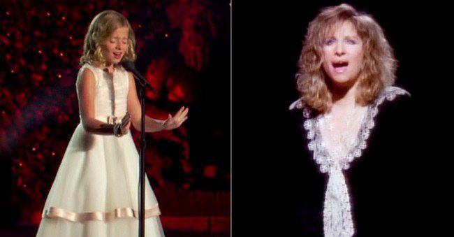 Barbra Streisand And Jackie Evancho Sing “Somewhere”. I Have Goosebumps