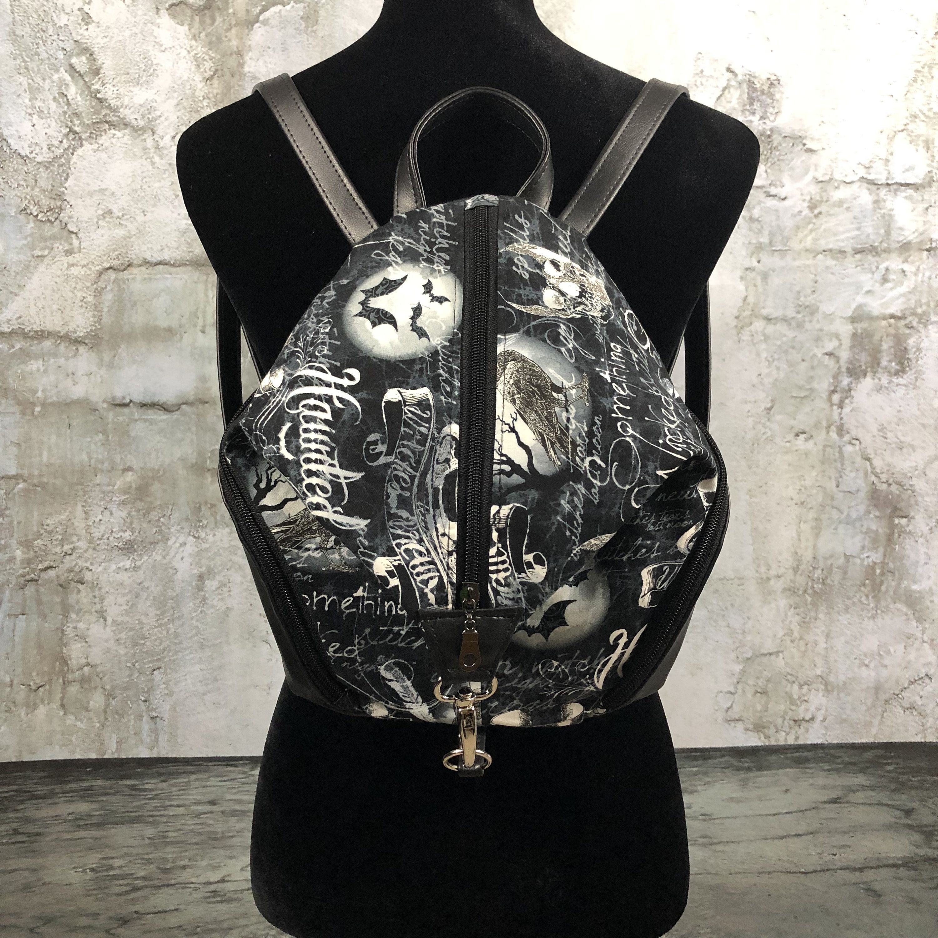 goth mini backpack