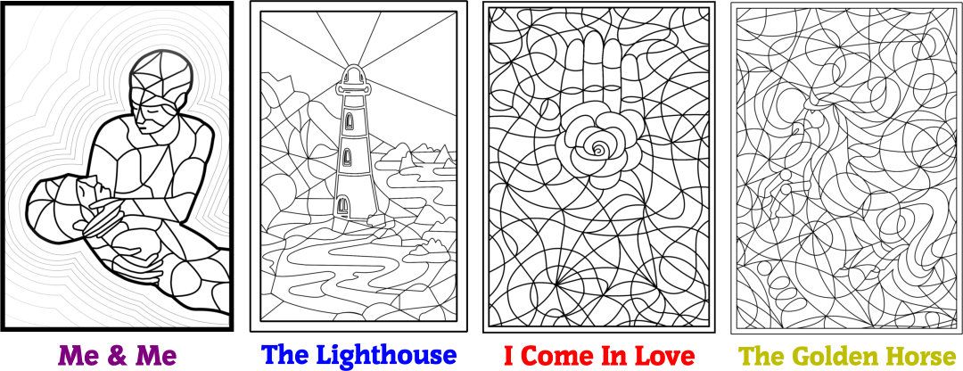 Download Art Solutions Colouring Book by Silvia Hartmann - Example Pages | Coloring books, Adult coloring ...