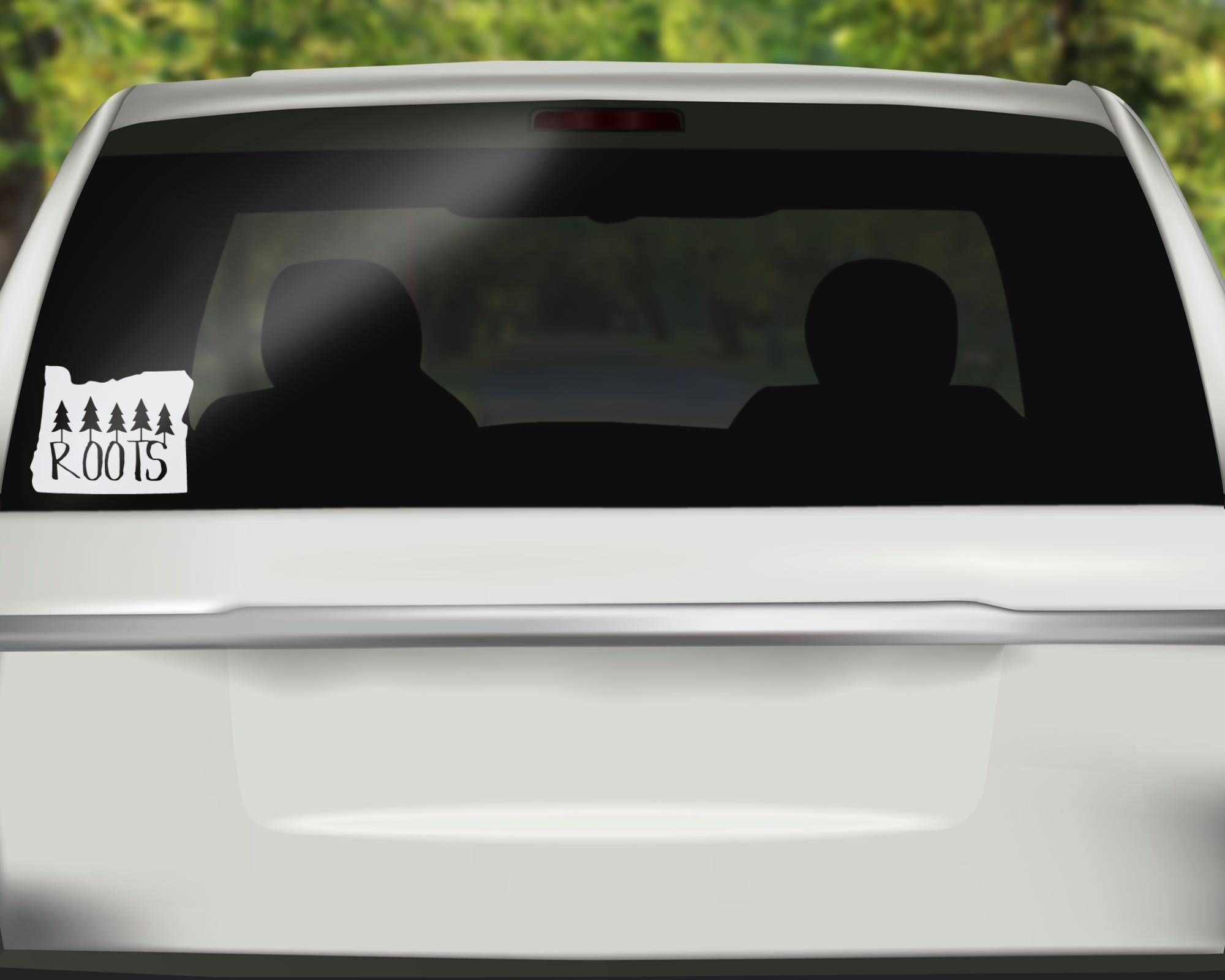 Oregon ROOTS PNW Pacific Northwest Decal