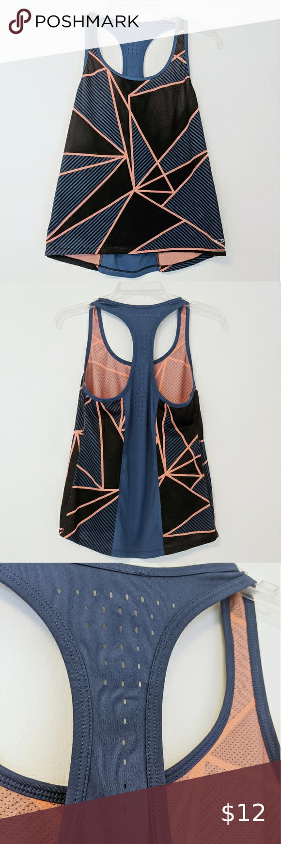 220 Champion C9 Geometric Racerback Tank Top Athletic Tank Tops Racerback Tank Top