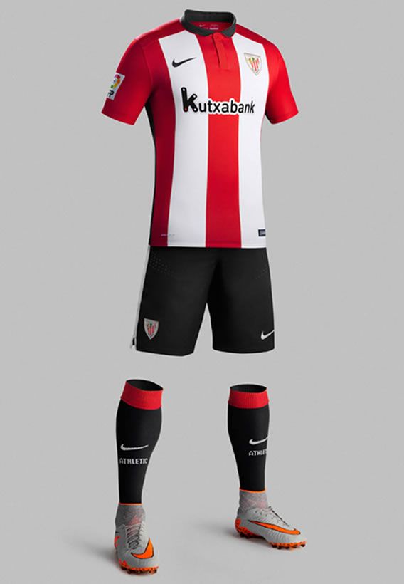Athletic Bilbao 2015 16 Nike Home Kit Sports Shirts Atletico Madrid Football Shirts