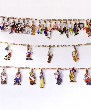 Cartier Disney Details From Walt Charm Bracelets Executed Cartier Disney Details From Walt Charm Bracelets Executed In 1939 By