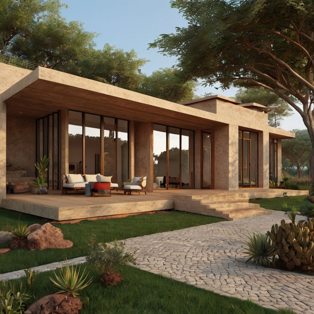 Modern African design houses by Kalimaz