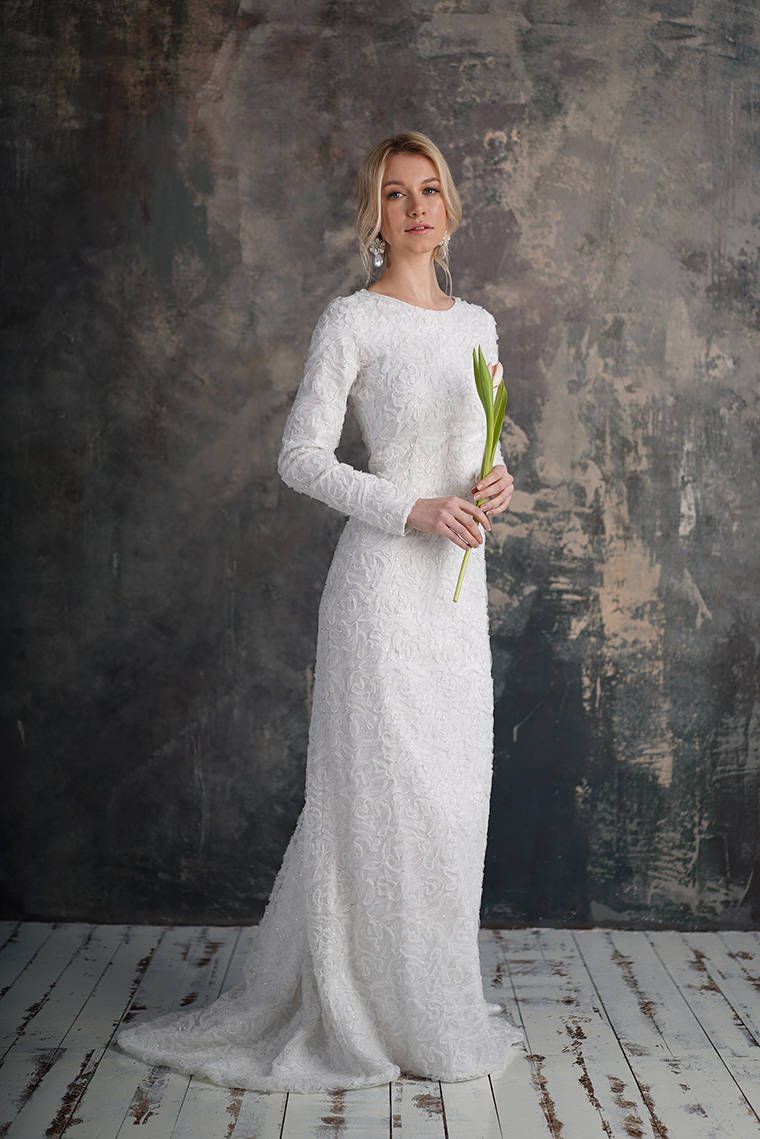 Long Sleeve Tight Fitting Wedding Dresses - 80 Long Sleeve Wedding