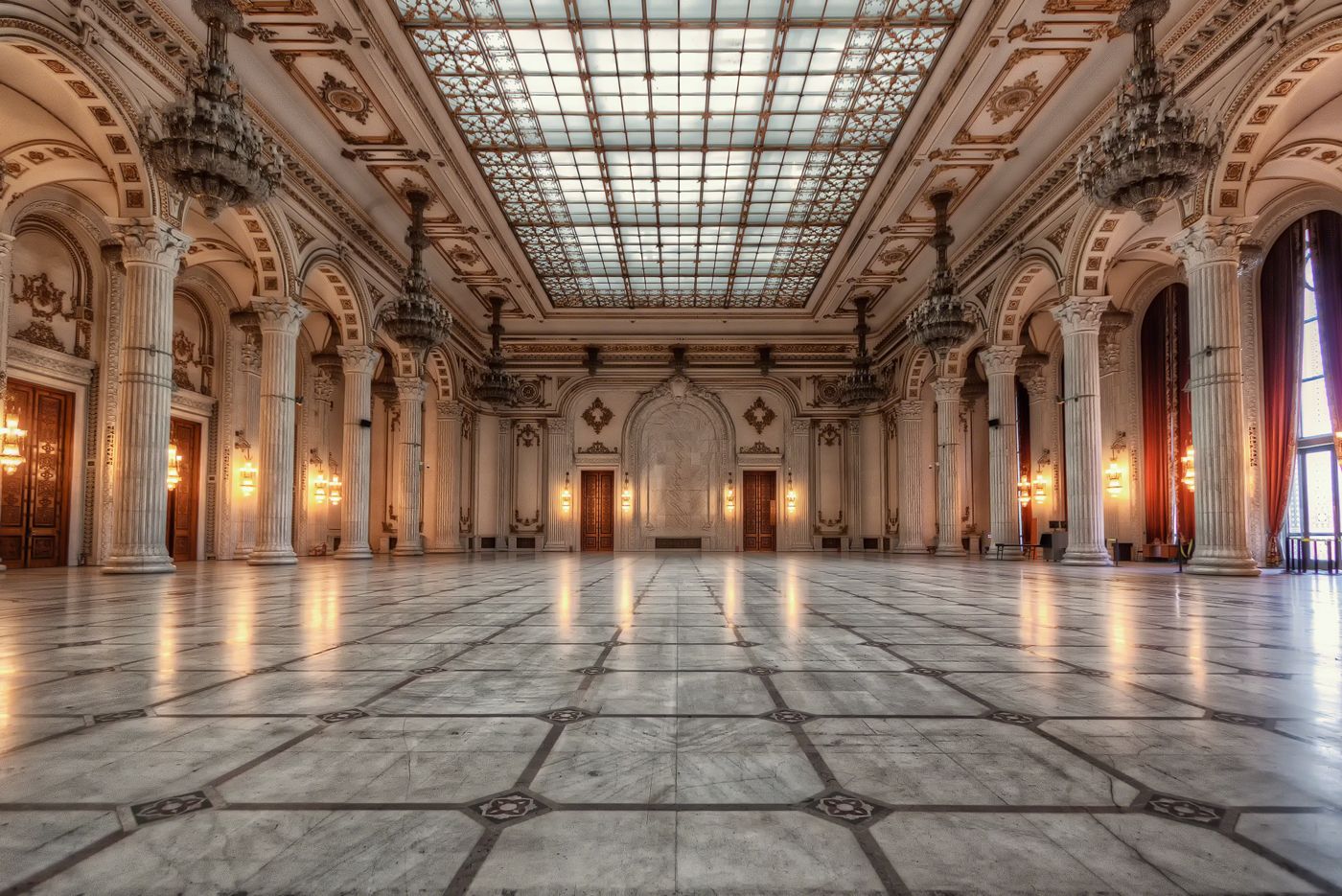 Bucharest’s Palace of the Parliament – Ballroom