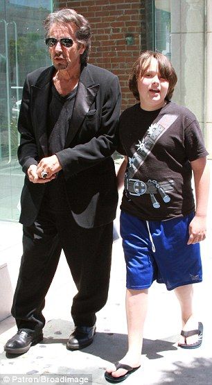 Al Pacino & son Celebrity Kids, Al Pacino, Celebrities Male, Sons