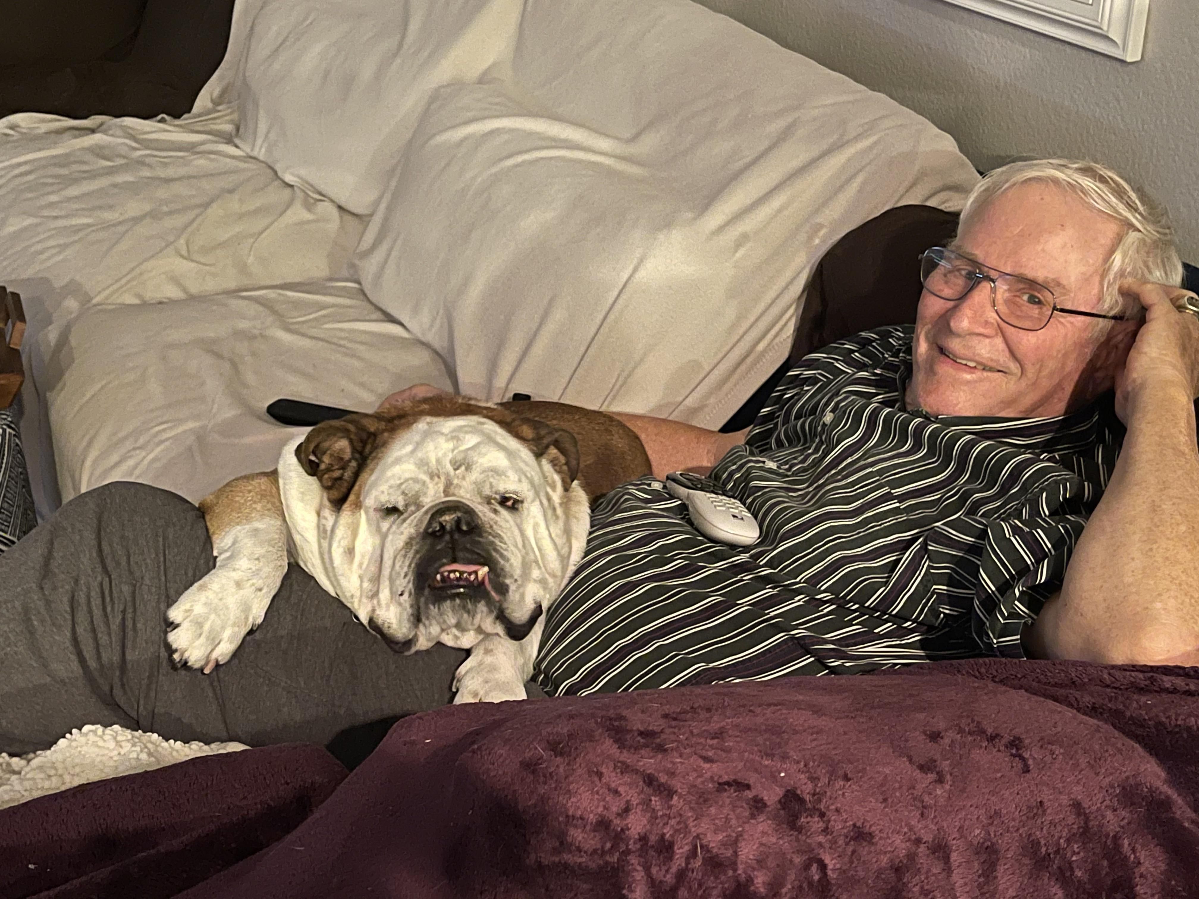 Loves it when Grandpa visits ❤️ Loves it when Grandpa visits ❤️