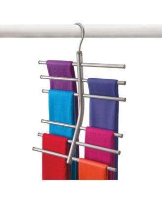 Accessory Organizer Rack Jewelry Holder Belt Lynk Floor Standing Pivoting Scarf Bronze