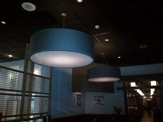 Custom 60 Inch Very Large Drum Pendant Light Fixture Now Custom 60 Inch Very Large Drum Pendant Light Fixture Now