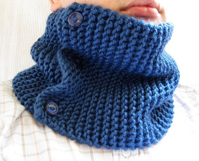 Hand Knit Chunky Scarf Neckwarmer Cowl Midnight Blue For Man Women Autumn Winter In Garter Stitch Knitting Hand Knit Scarf Knit Scarf Hand Knit Chunky Scarf Neckwarmer Cowl Midnight Blue For Man Women Autumn Winter In Garter Stitch Knitting Hand Knit Scarf Knit Scarf