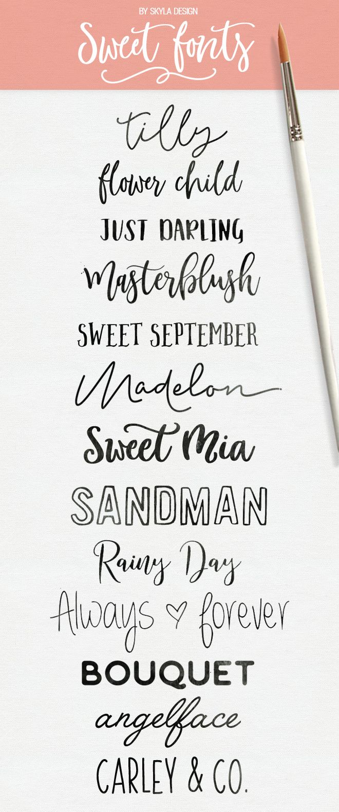 modern calligraphy font