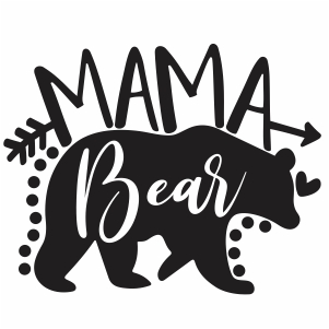 Download Mama Bear SVG file available for instant download online ...