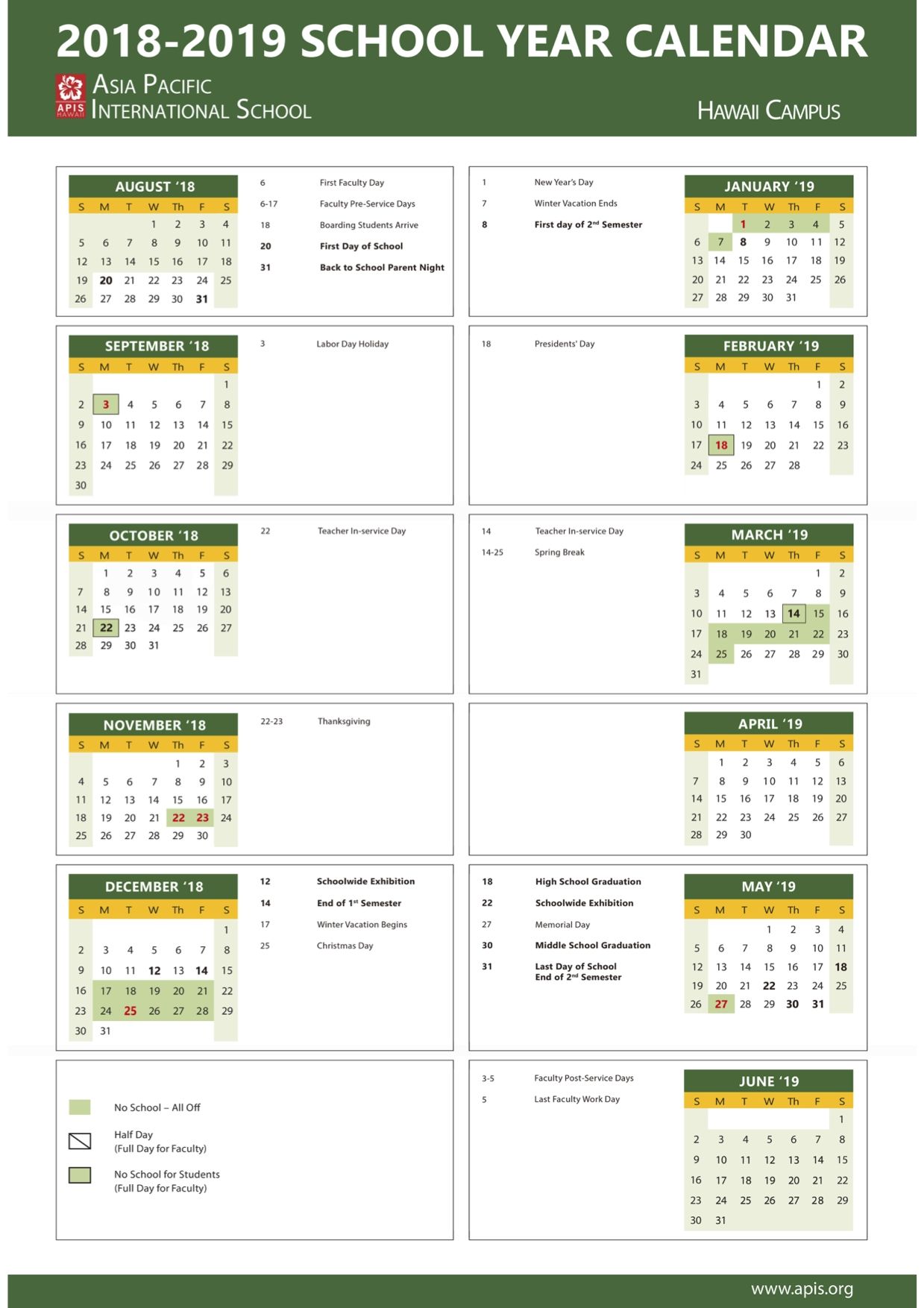 Incredible School Calendar In Hawaii Printable calendar template Incredible School Calendar In Hawaii Printable calendar template