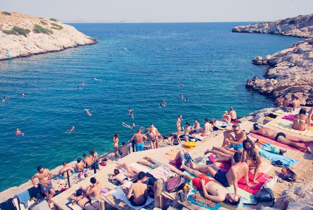 Limanakia Beach Greek Isles Pinterest