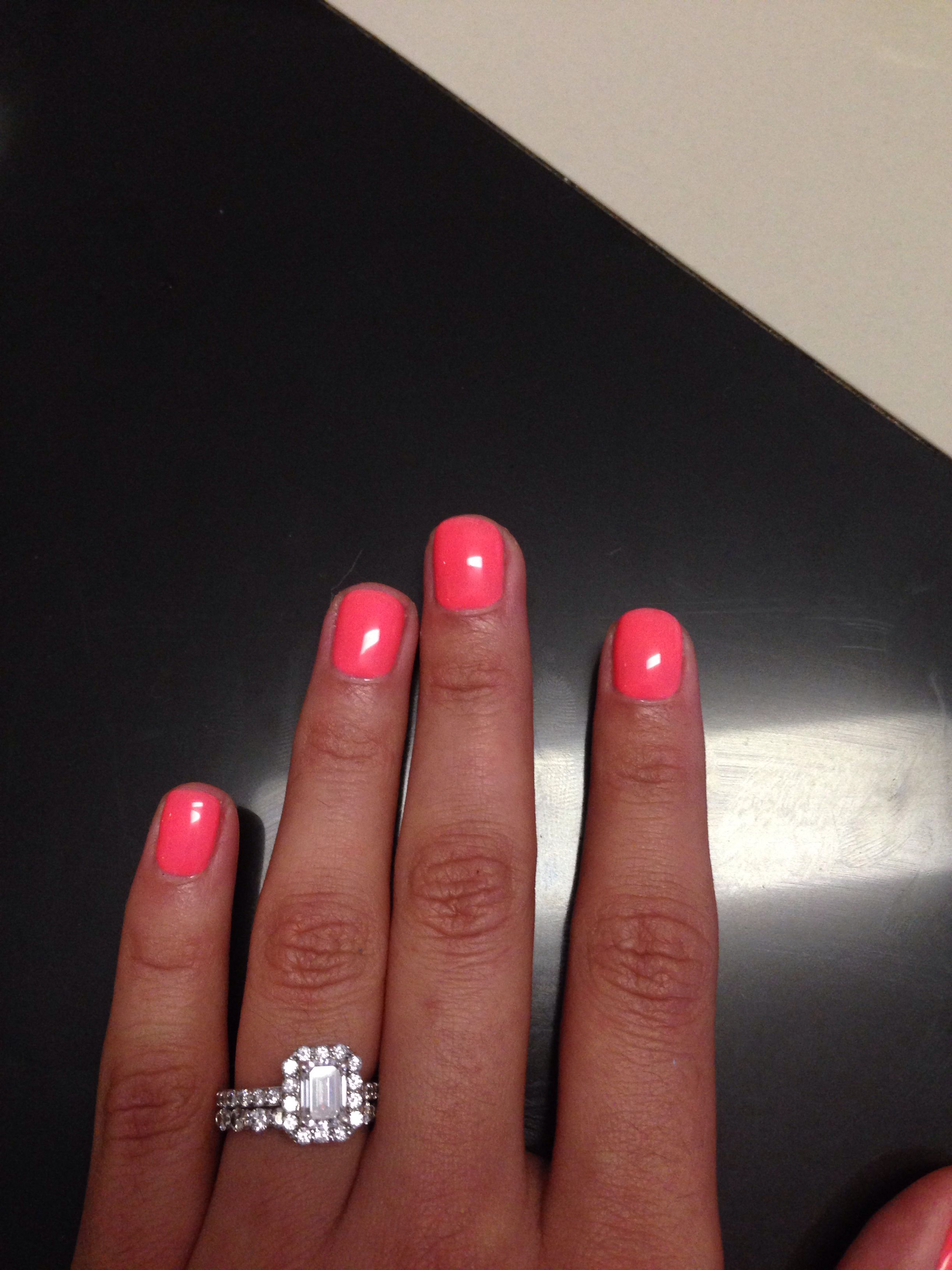 Spring nail color shellac  Shellac nail colors, Spring 