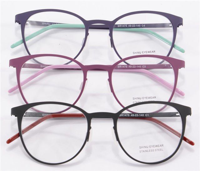 Cute Glasses Frames, Womens Glasses Frames, Fake Glasses, Sunglasses For Your Face Shape, Round Lens Sunglasses, Round Eyeglasses, Optical Frames Eyewear, Men's Optical, Glasses Trends