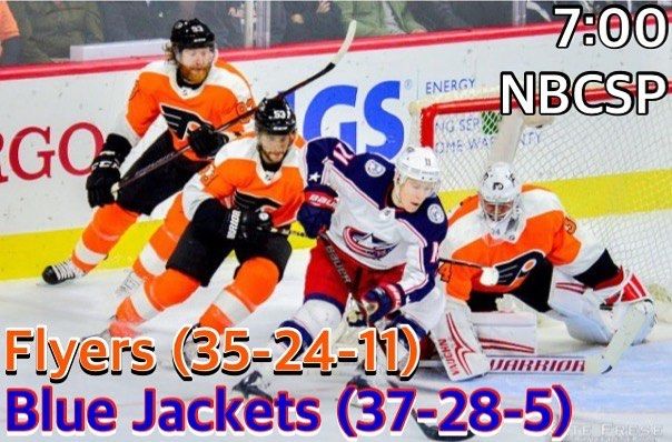 ryan rodden on philadelphia flyers and hockey what time does the flyers game start tonight
